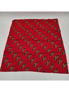 VTG New Jose Cuervo Red Bandana 1992 Collectible Logo Print Scarf Head Wrap